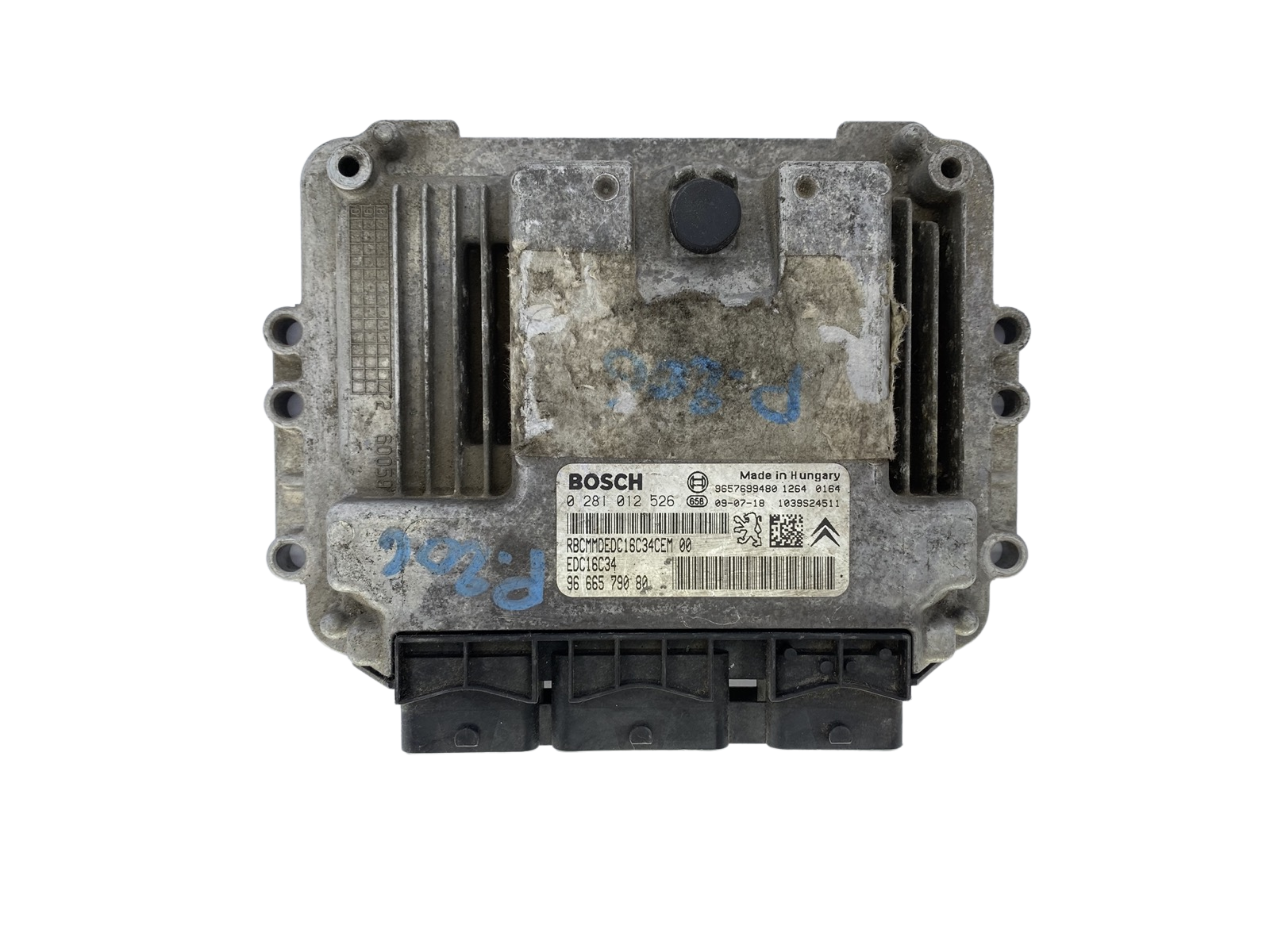 Ohjausyksikkö 0281012526 9666579080 9657699480 PSA Bosch 47927 main product photo