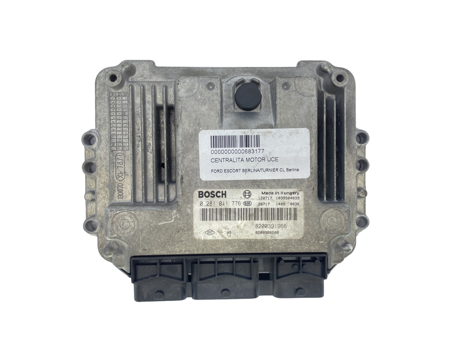 Ohjausyksikkö 0281011776 8200391966 8200386508 Renault Bosch 63689 main product photo