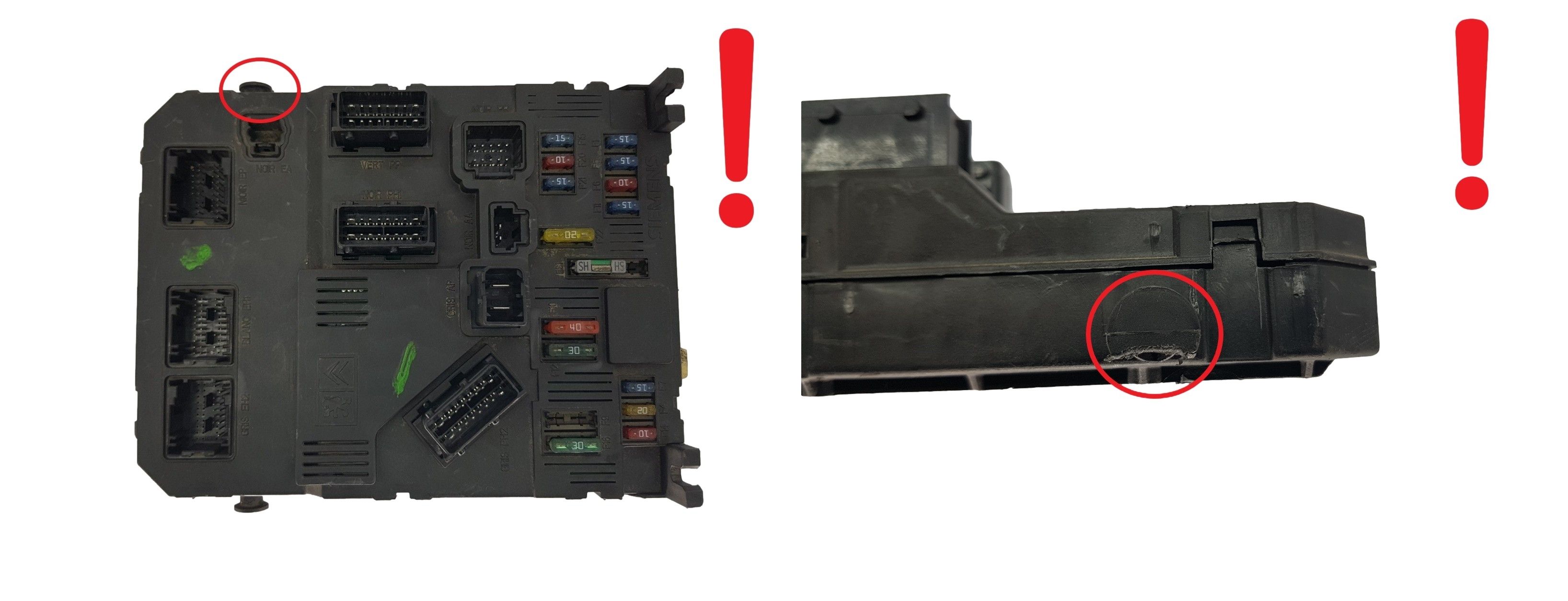Ohjausyksikkö BSI F02-00 S118085200G 9648715380 PSA Siemens 2150 main product photo
