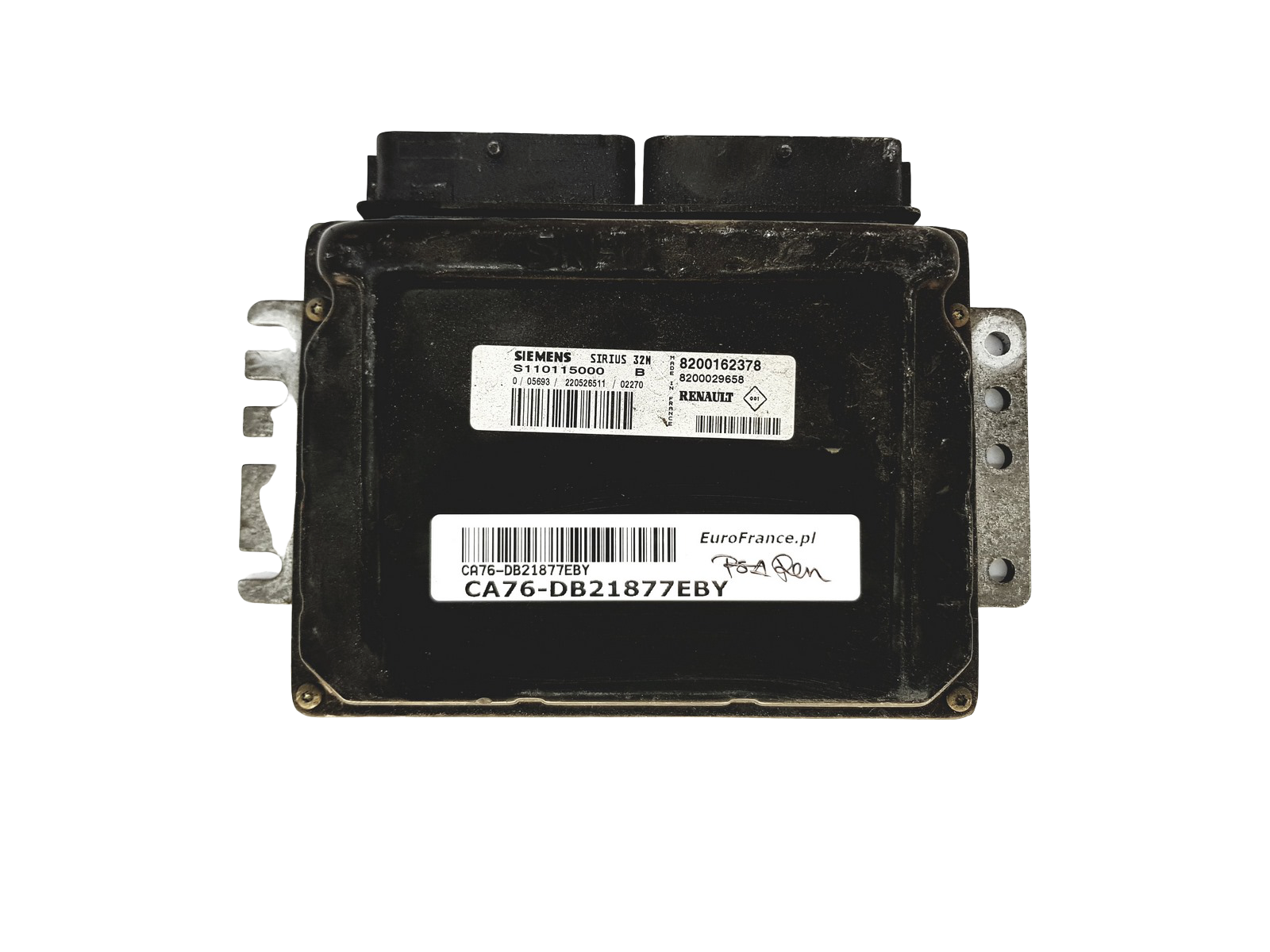 Ohjausyksikkö S110115000B 8200162378 8200029658 Renault Siemens 21877 main product photo