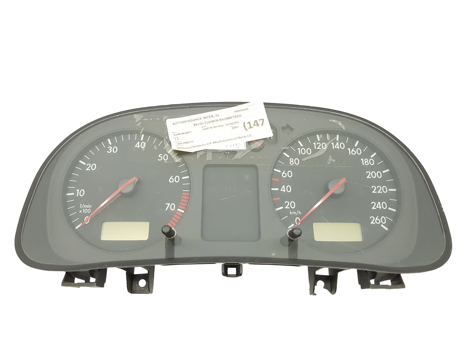 Nopeusmittari VW Golf MK4 1J0919861D 0263611002 26724 main product photo