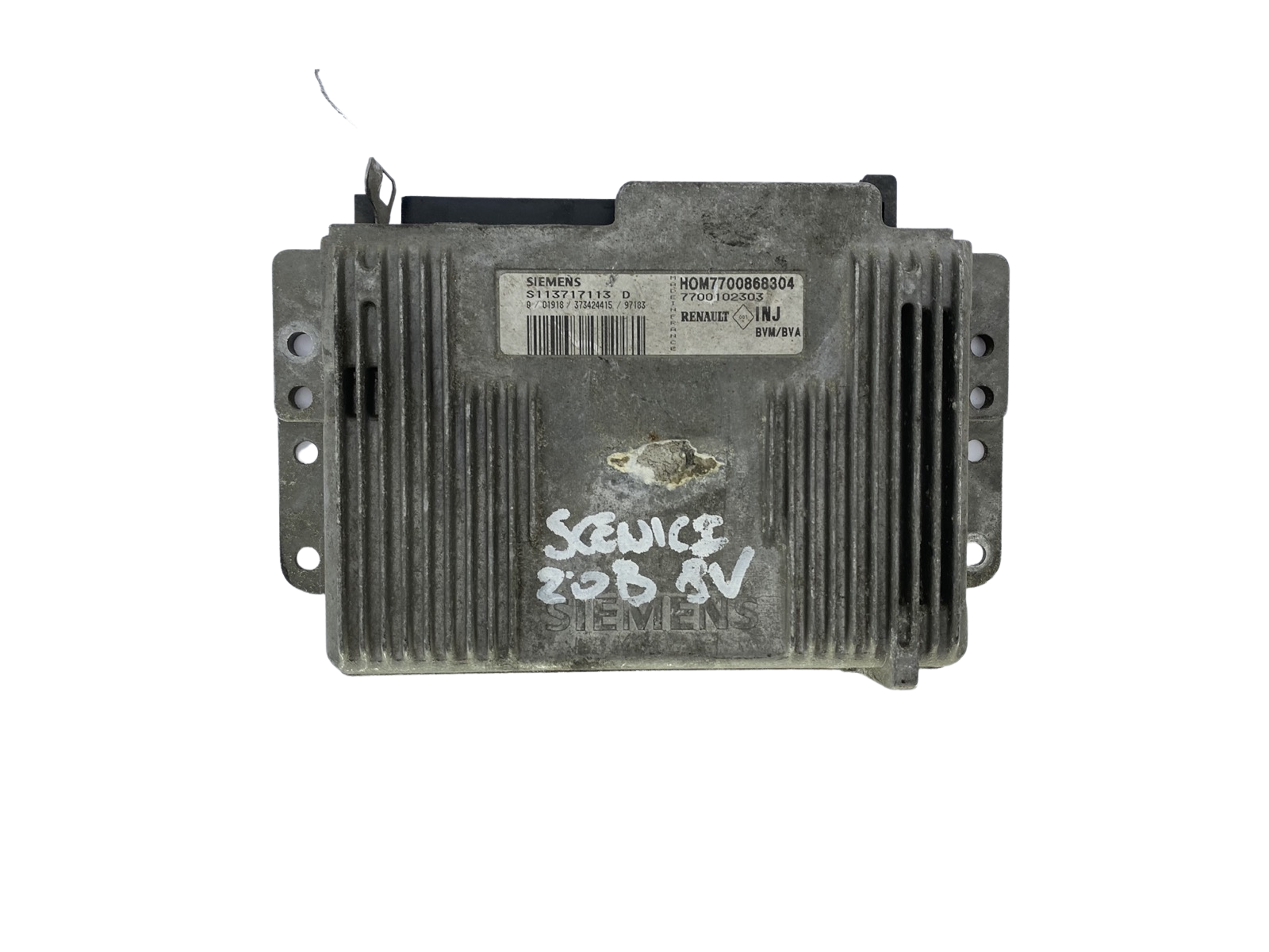 Ohjausyksikkö S113717113D 7700868304 7700102303 Renault Siemens 53141 main product photo