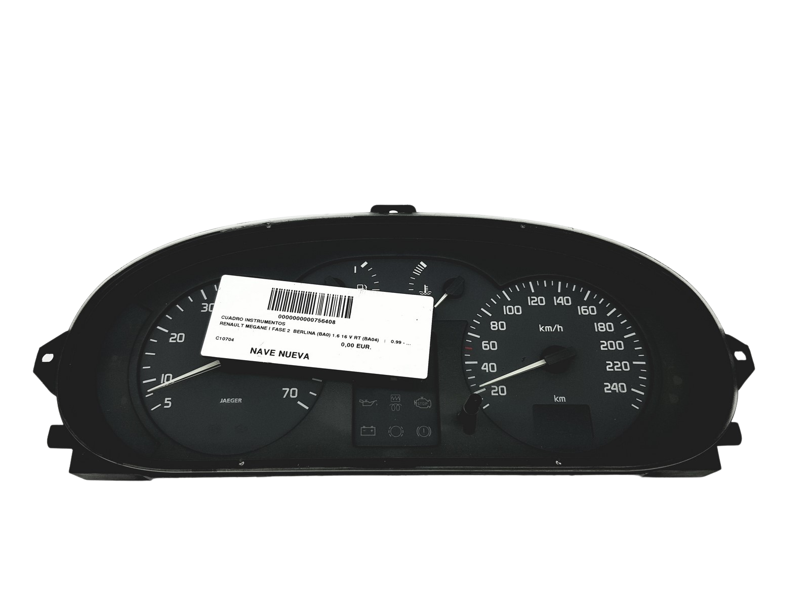 Kierroslukumittari Renault Megane 1 Scenic 1 8200071820 57695 main product photo