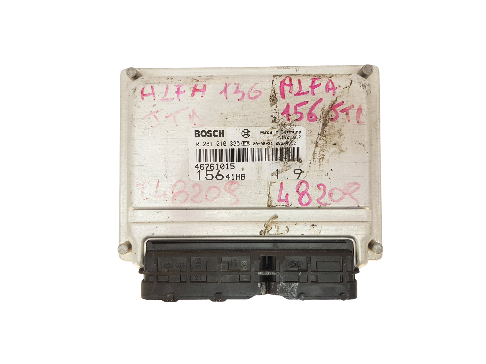 Ohjausyksikkö Alfa Romeo 0281010335 46761015 15641HB Bosch 30786 main product photo