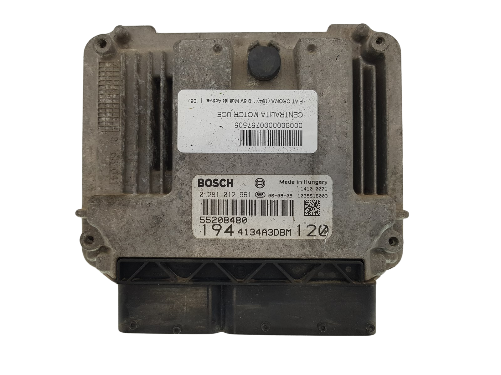 Ohjausyksikkö 0281012961 55208480 4134A3DBM Fiat Bosch 2892 main product photo