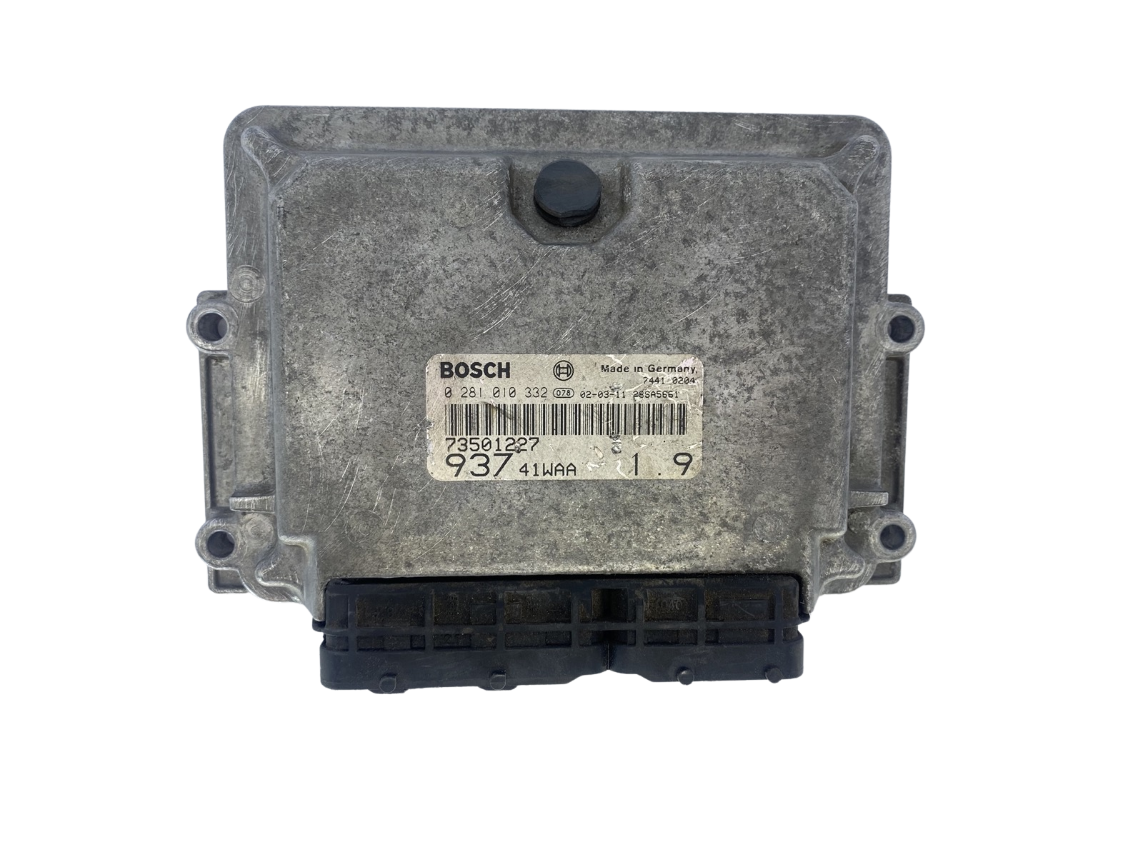 Ohjausyksikkö 73501227 0281010332 93741WAA Alfa Romeo Bosch 50279 main product photo