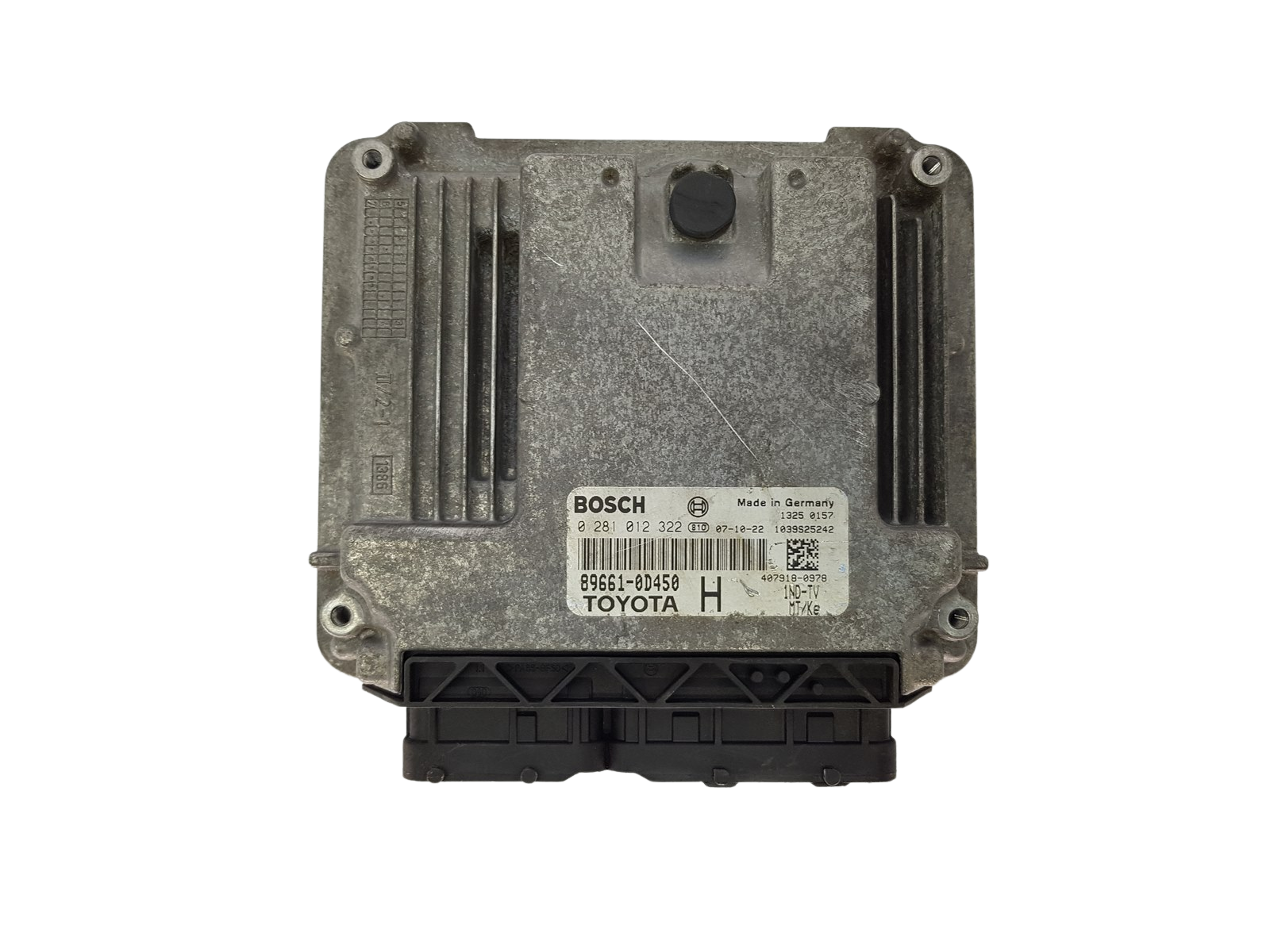 Ohjausyksikkö 89661-0D450 0281012322 Toyota Bosch 19345 main product photo