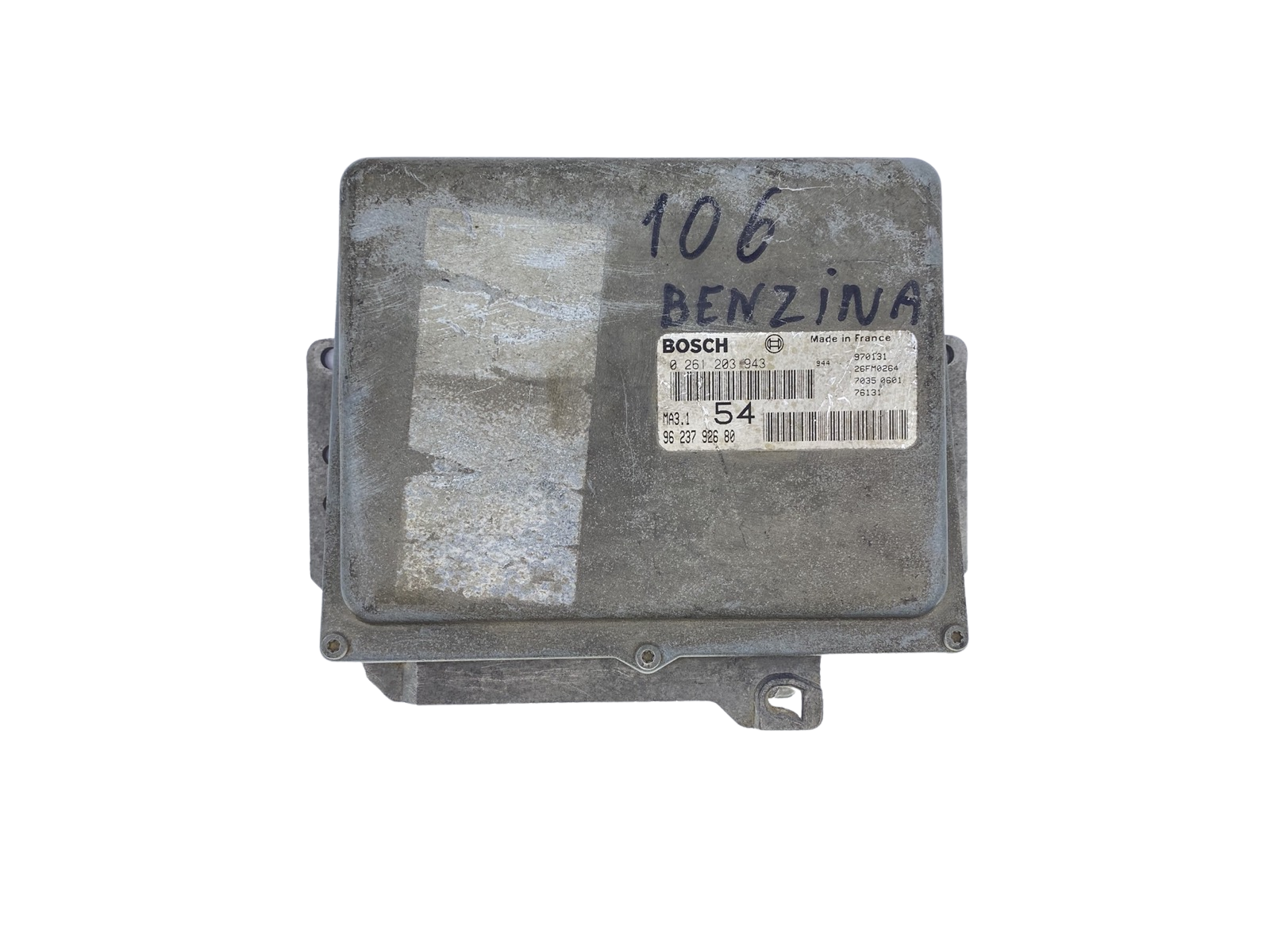 Ohjausyksikkö 0261203943 9623792680 MA3.1 PSA Bosch 56305 main product photo