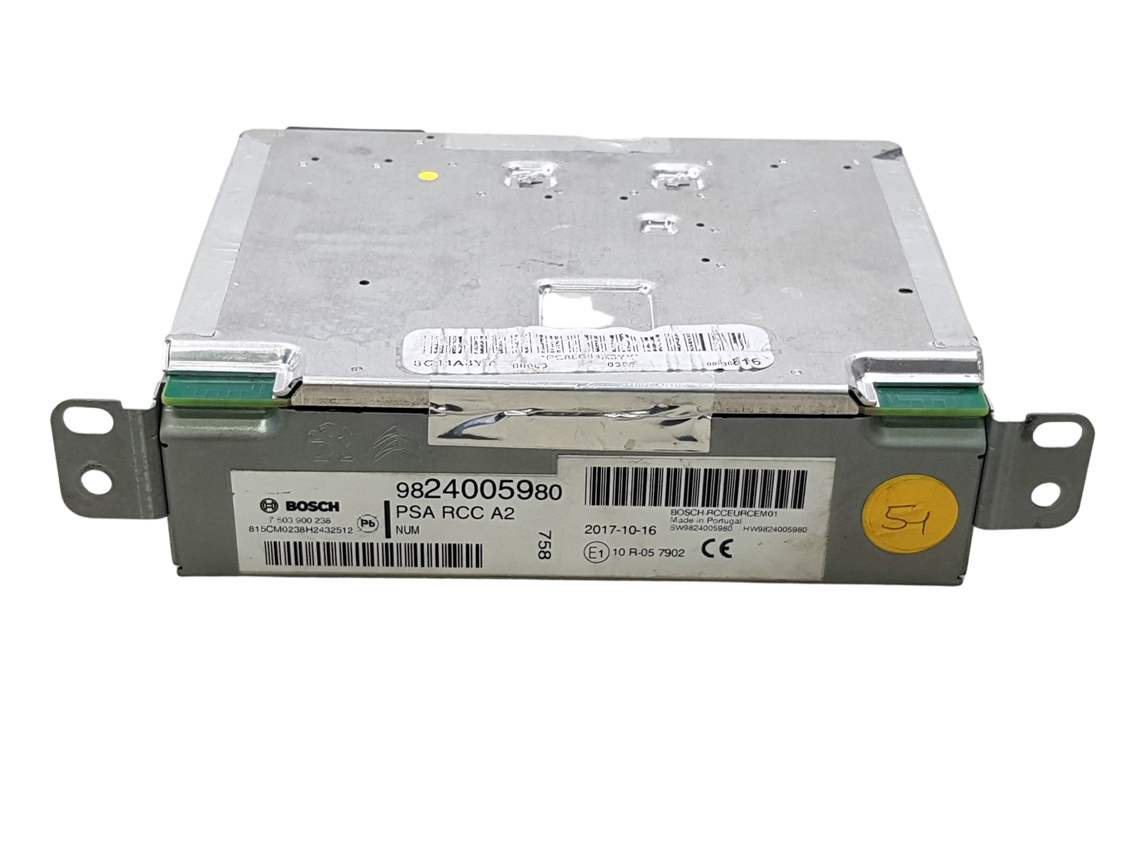 Navigointi Radio Citroen DS7 9824005980 7503900238 RCC A2 main product photo