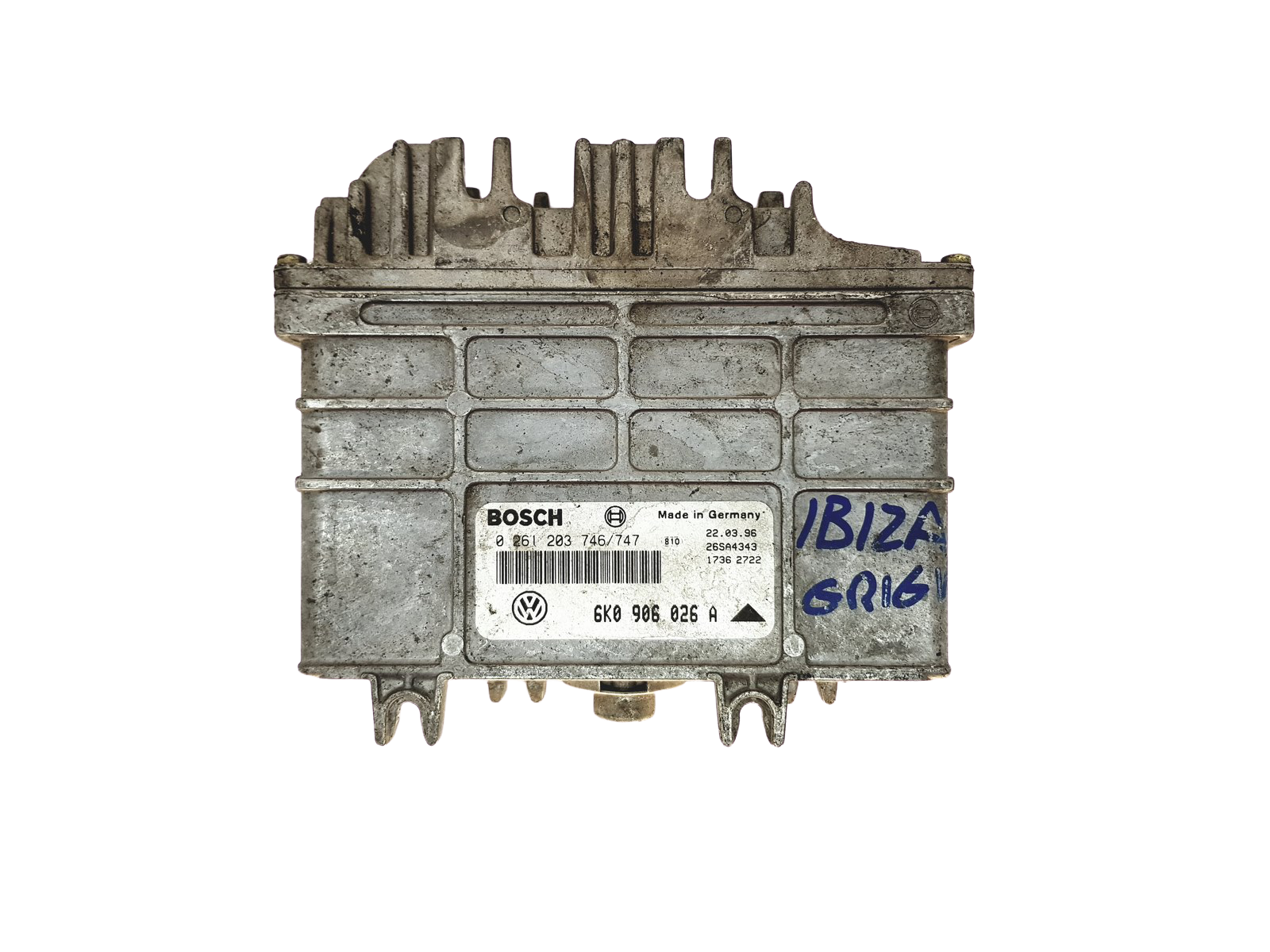 Moottorin Ohjausyksikkö 6K0906026A 0261203746 Seat Bosch 24740 main product photo