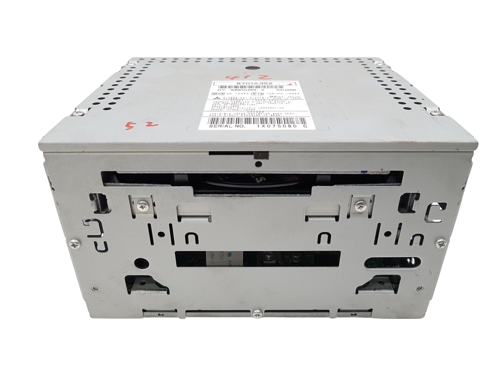 Radio-CD-soitin Mitsubishi ASX 8701A352 34U266 DY-1MW0U59-2 main product photo