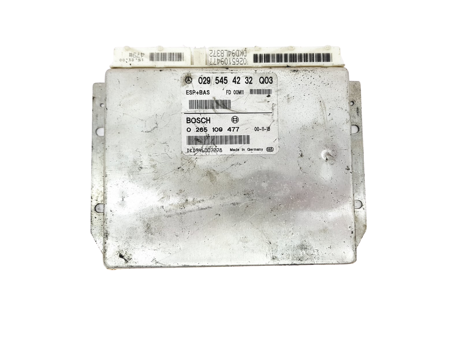 Ohjausyksikkö 0295454232Q03 0265109477 Mercedes Bosch 27836 main product photo