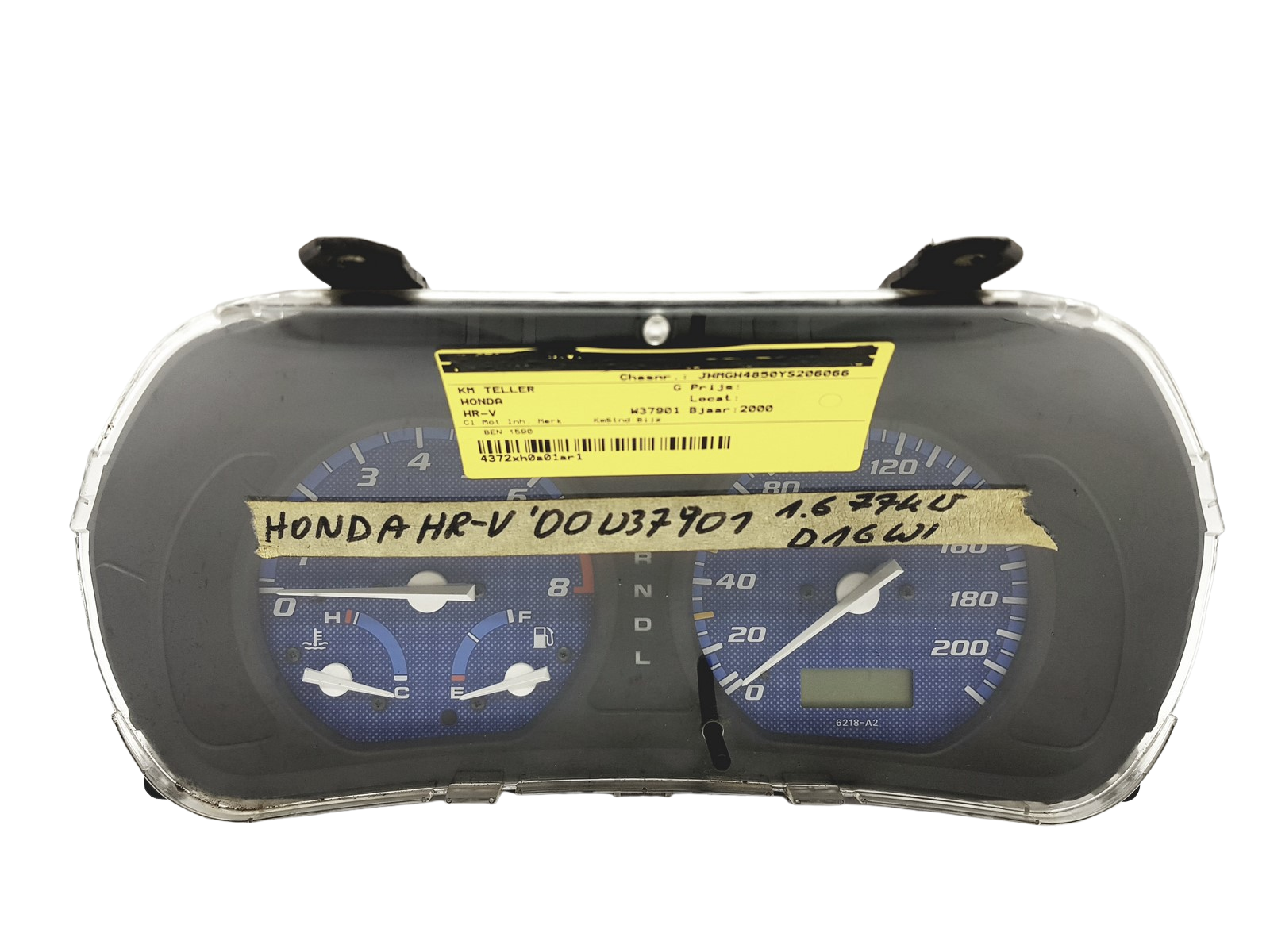 Kierroslukumittari Honda HRV HR-0265-104 78100S2HG600 main product photo