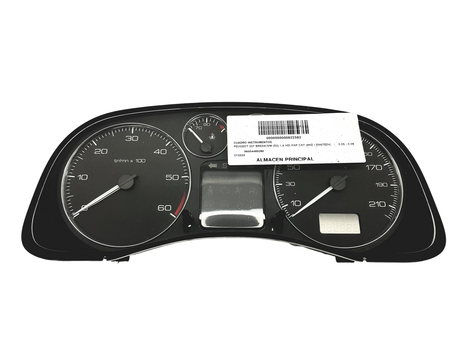 Kierroslukumittari Peugeot 307 9654485280 A01 57079 main product photo