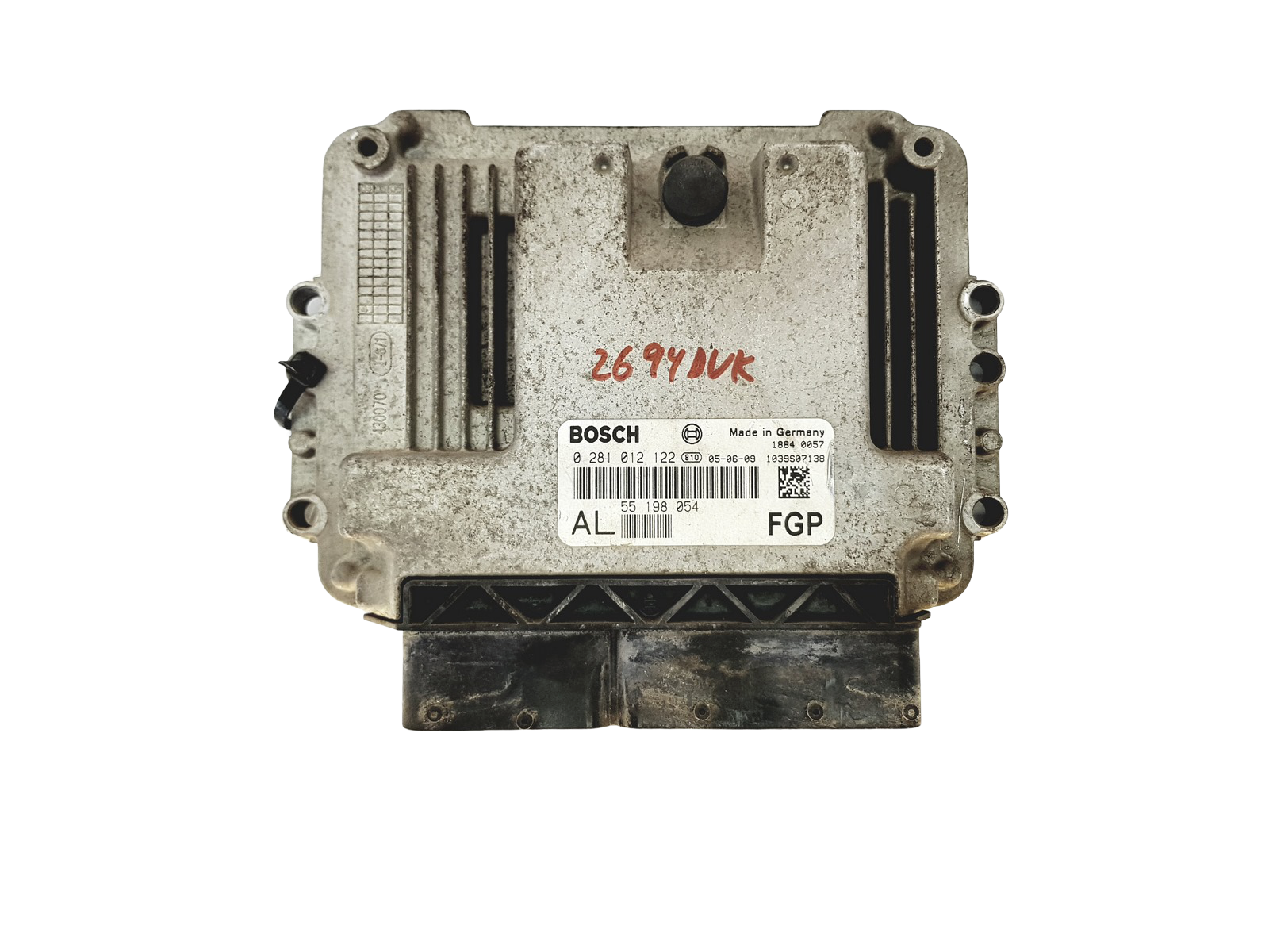 Ohjausyksikkö 55198054 AL 0281012122 Opel Bosch 23976 main product photo