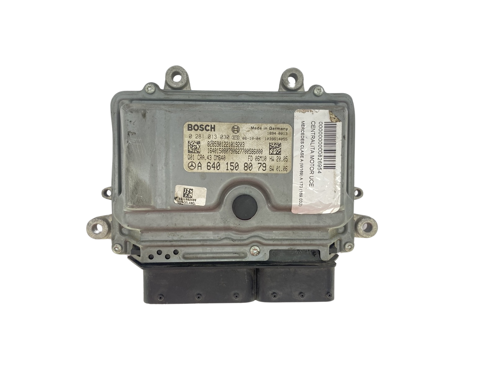 Ohjausyksikkö 0281013030 A6401508079 Mercedes Bosch 60928 main product photo