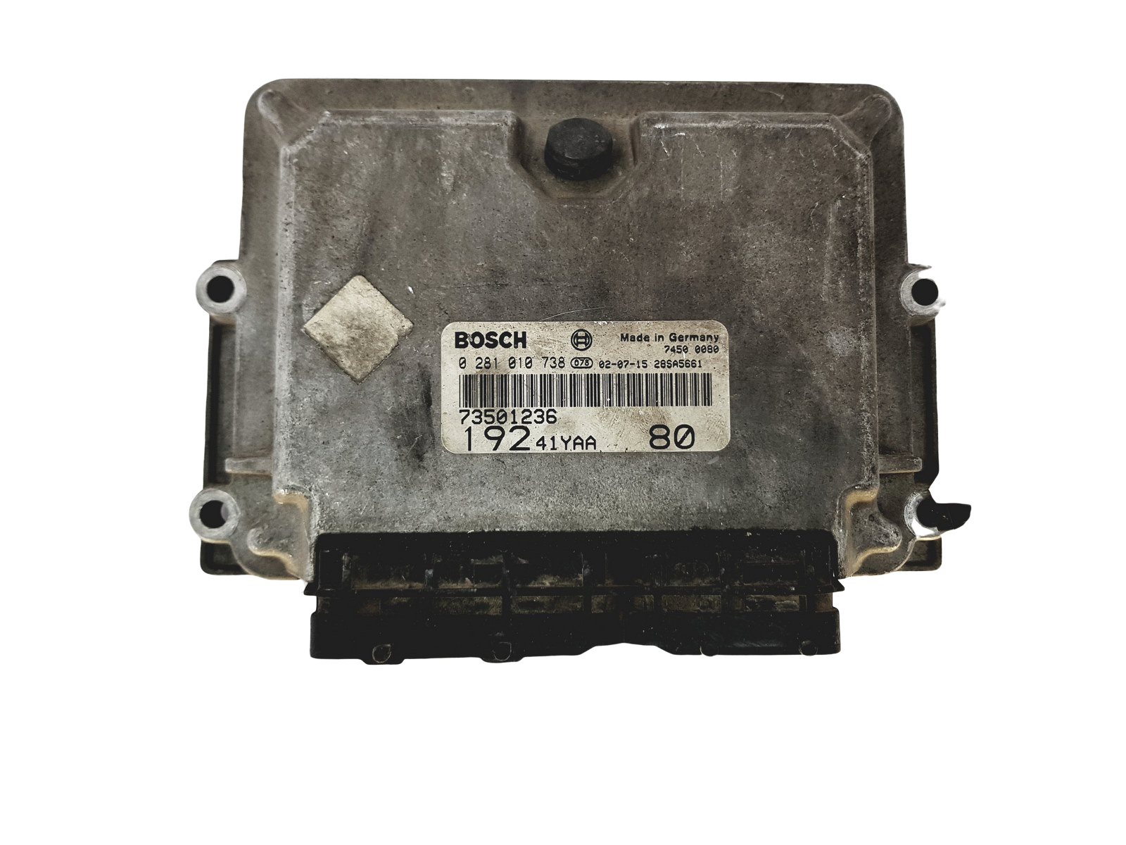 Ohjausyksikkö 0281010738 73501236 19241YAA Fiat Bosch 23931 main product photo