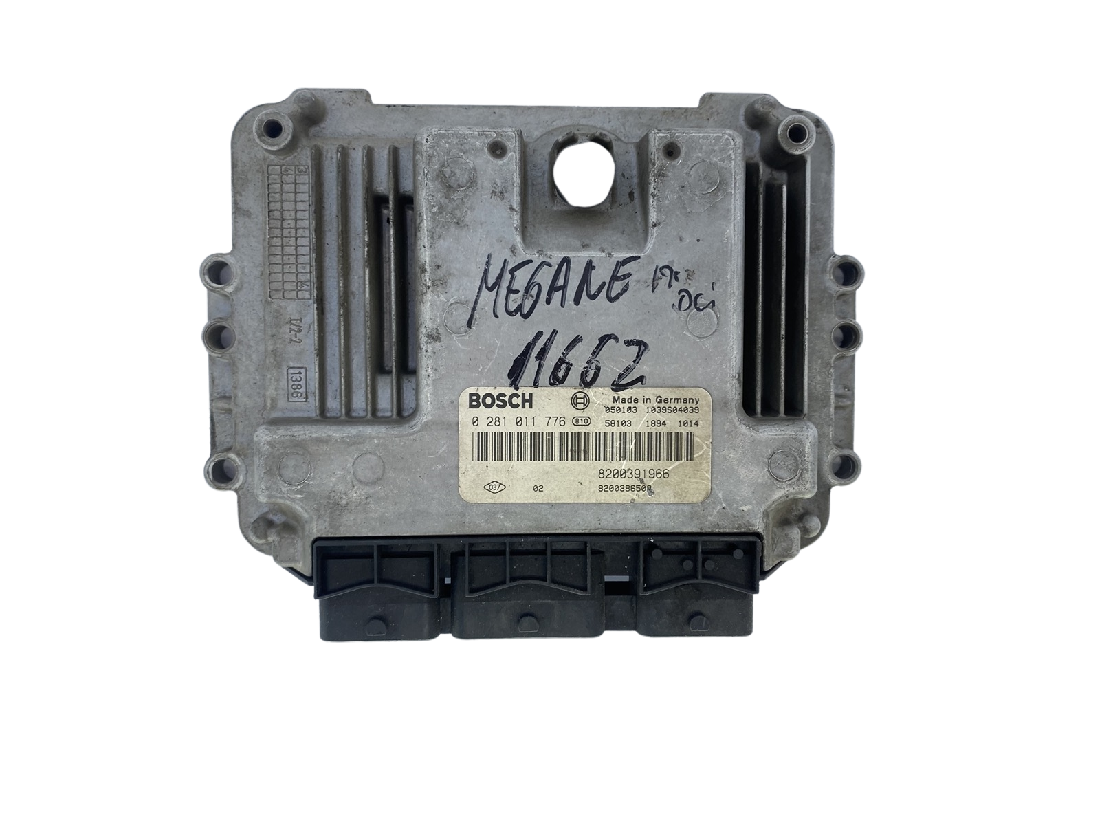Ohjausyksikkö 0281011776 8200391966 8200386508 Renault Bosch 51803 main product photo