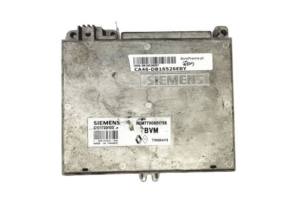 Ohjausyksikkö S101729103P 7700851758 7700864476 Renault Siemens 16526 main product photo