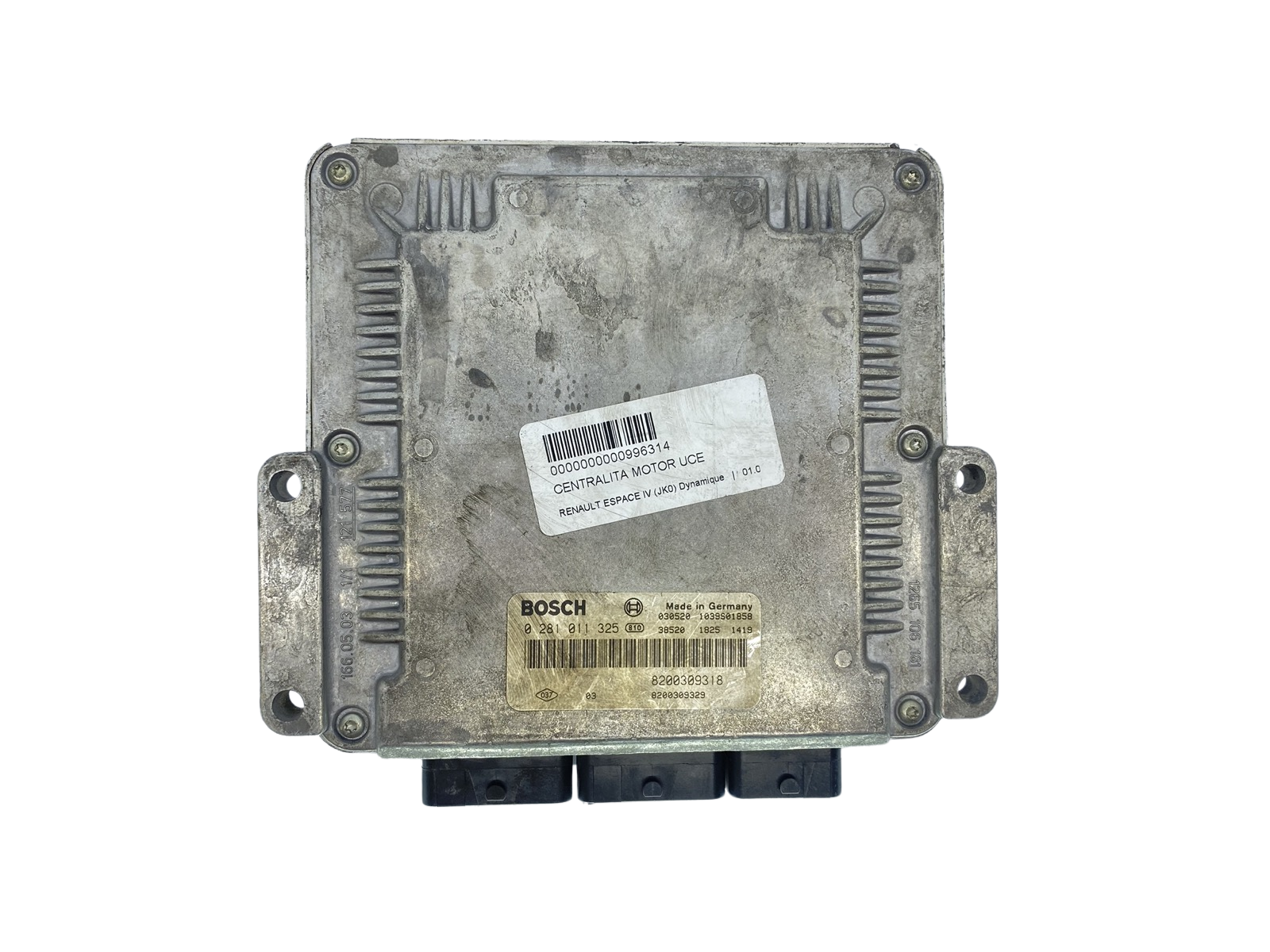 Ohjausyksikkö 0281011325 8200309318 8200309329 Renault Bosch 63510 main product photo