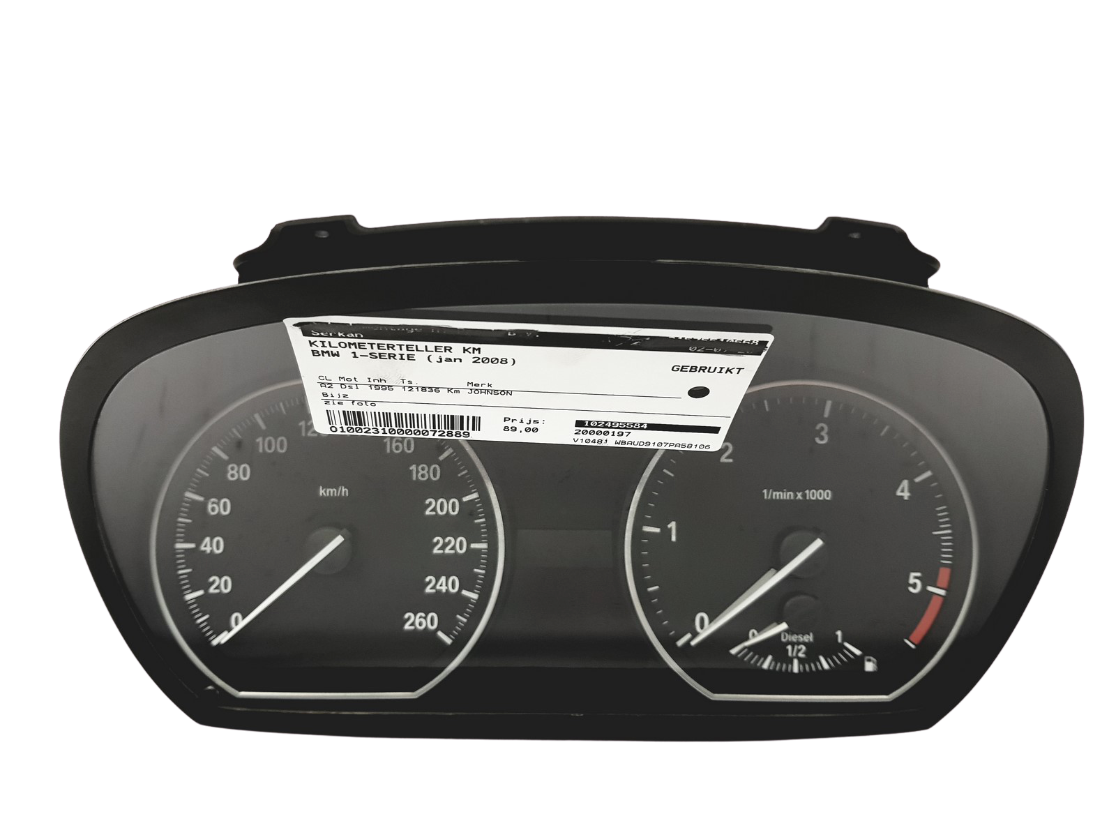Kierroslukumittari BMW 1 E87 9166823-01 1024955-84 32071 main product photo