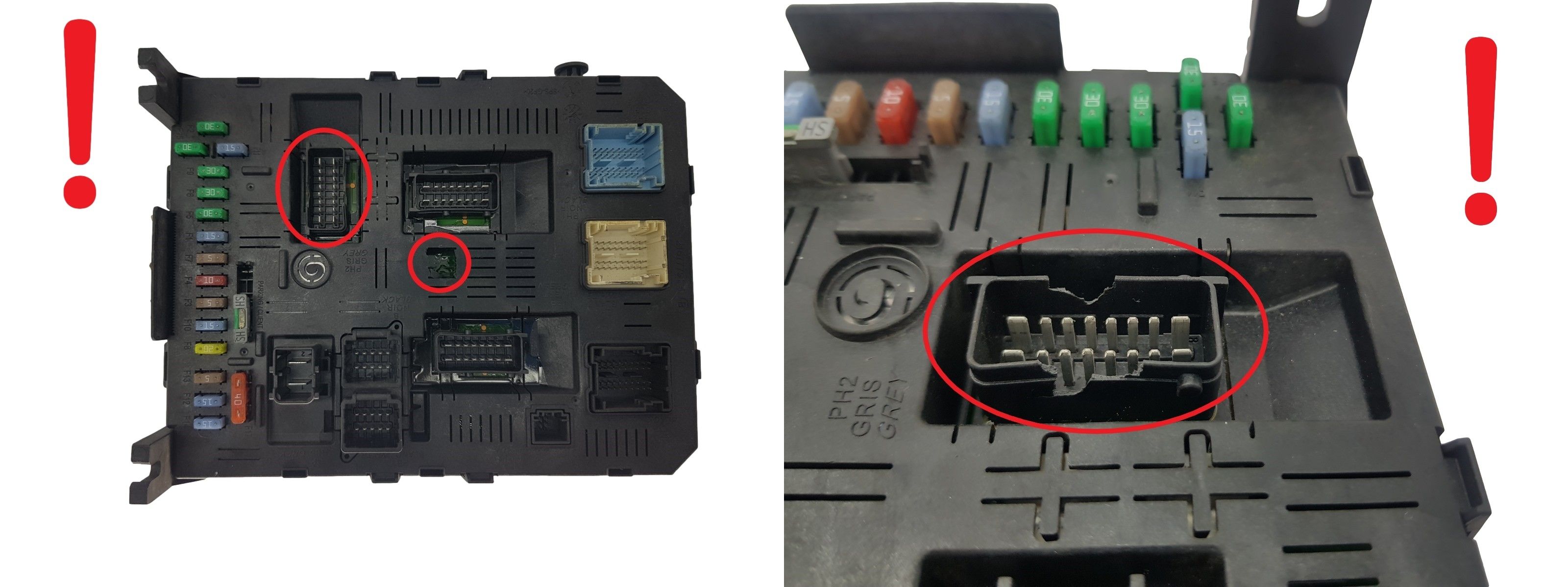 Ohjausyksikkö BSI 2004 H01 9663510180 PSA Johnson Controls 2037 main product photo