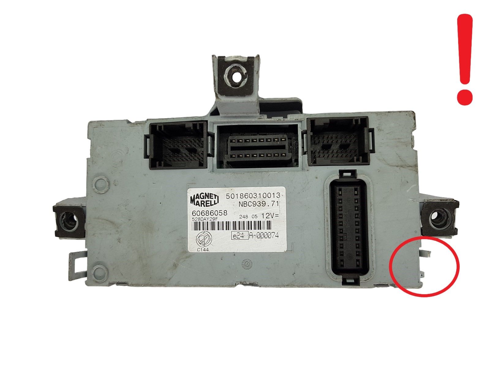 Ohjausyksikkö BSI Alfa Romeo 60686058 501860310013 Magneti Marelli main product photo