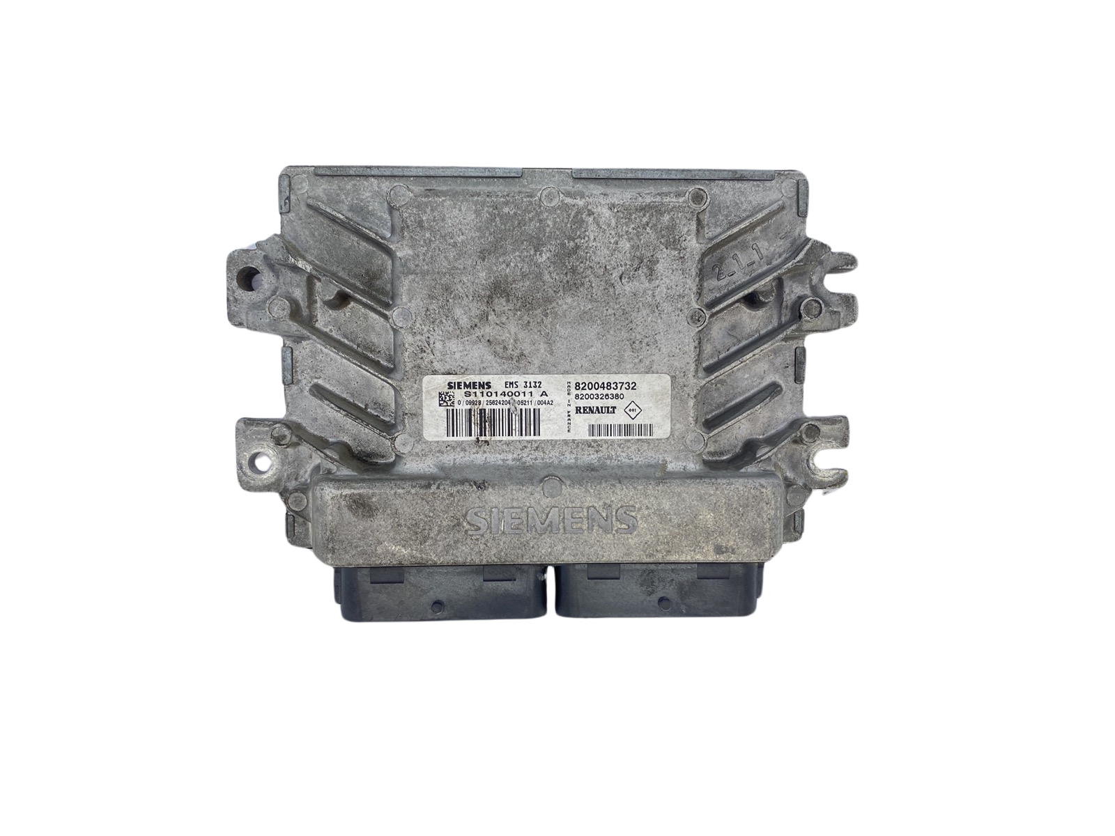 Ohjausyksikkö S110140011A 8200483732 8200326380 EMS3132 Renault Siemens main product photo