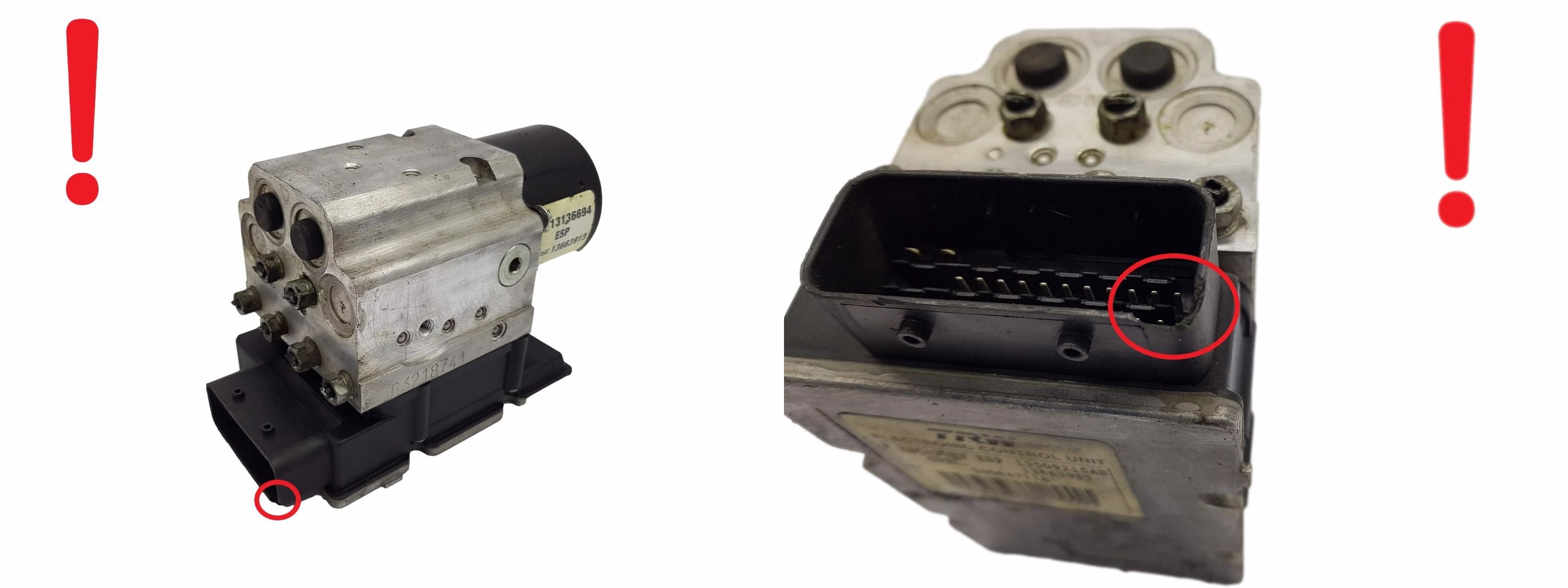 Abs-pumppu Opel Vectra C 13663913 13136694 TRW 6425 main product photo
