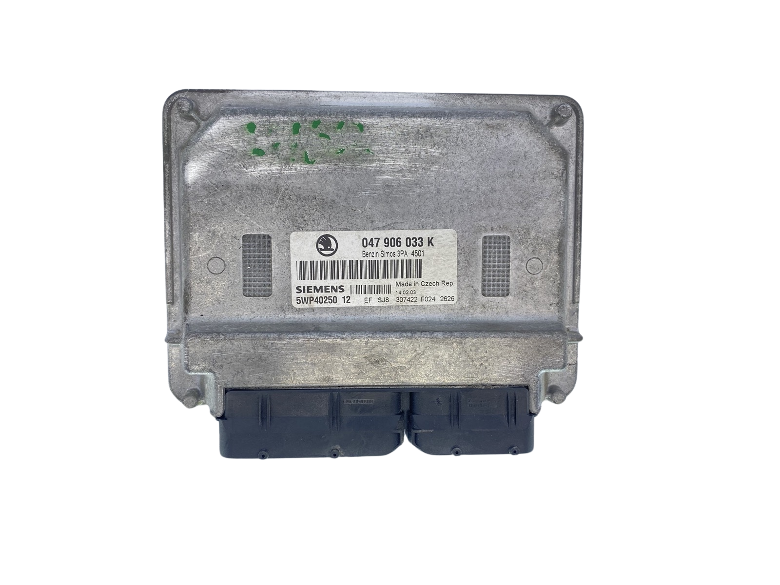 Ohjausyksikkö 047906033K 5WP40250 12 Skoda Siemens main product photo
