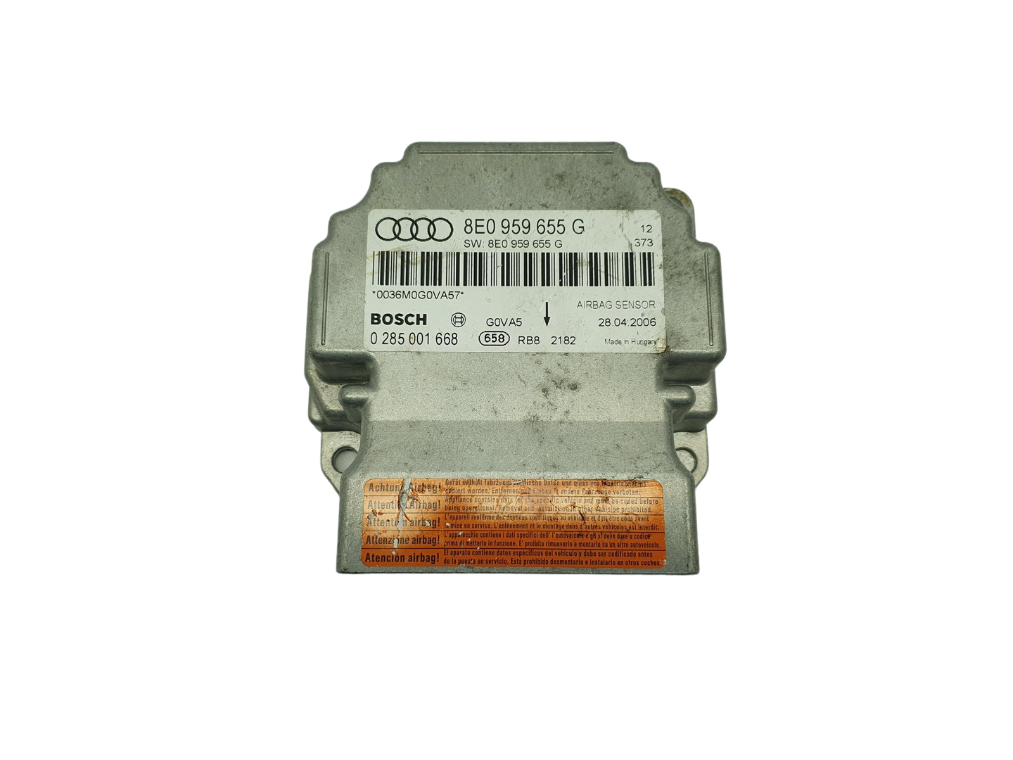 Ohjausyksikön moduuli 8E0959655G 0285001668 Audi Bosch 69062 main product photo