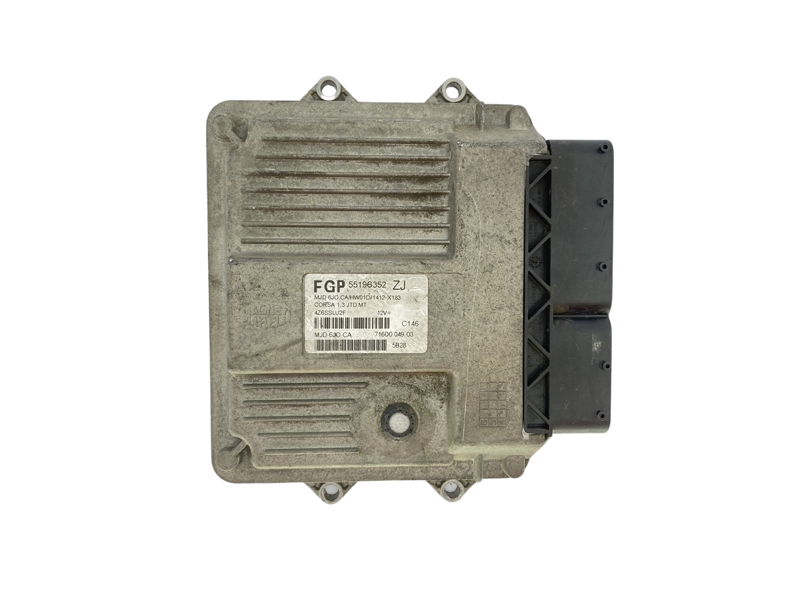 Ohjausyksikkö 55196352 ZJ MJD 6JO.CA 71600.049.03 Opel FGP 61191 main product photo