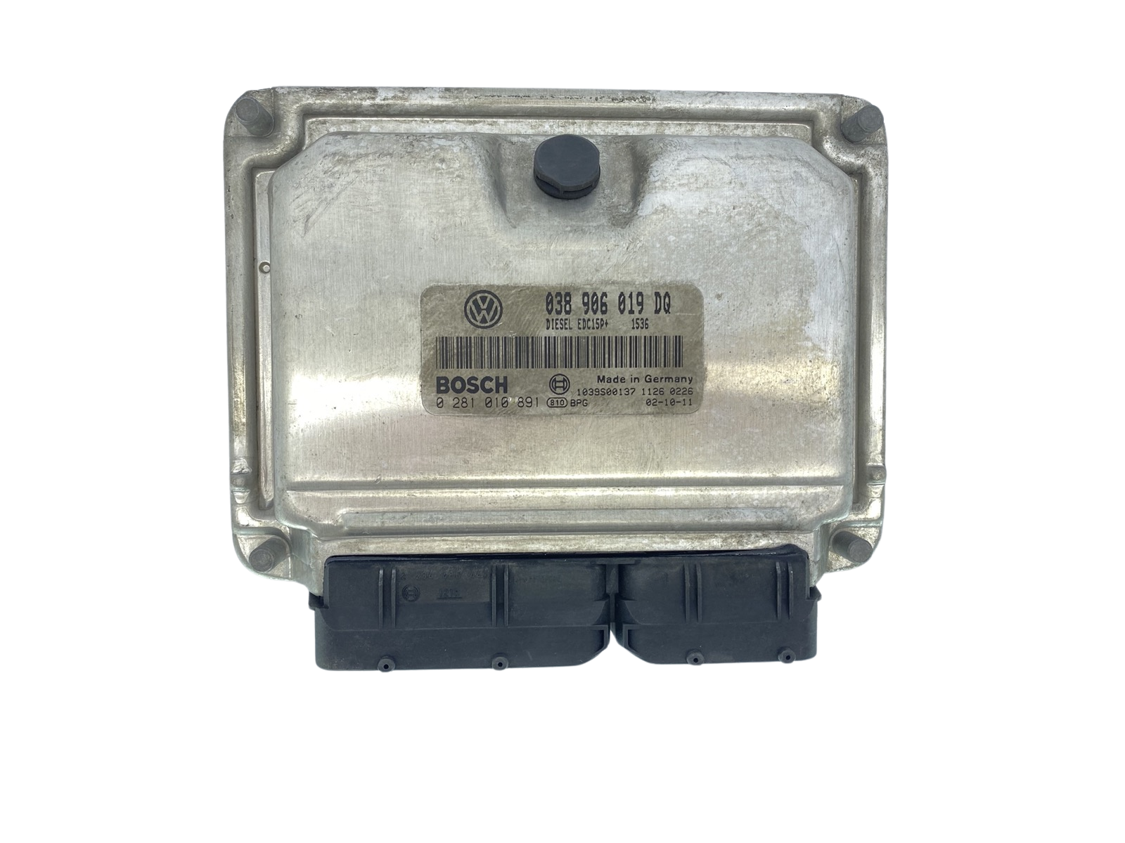 Ohjausyksikkö 038906019DQ 0281010891 VW Seat Bosch 63533 main product photo