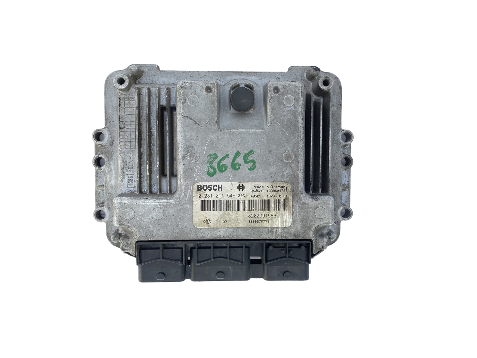 Ohjausyksikkö 0281011549 8200391966 8200370779 Renault Bosch 60412 main product photo