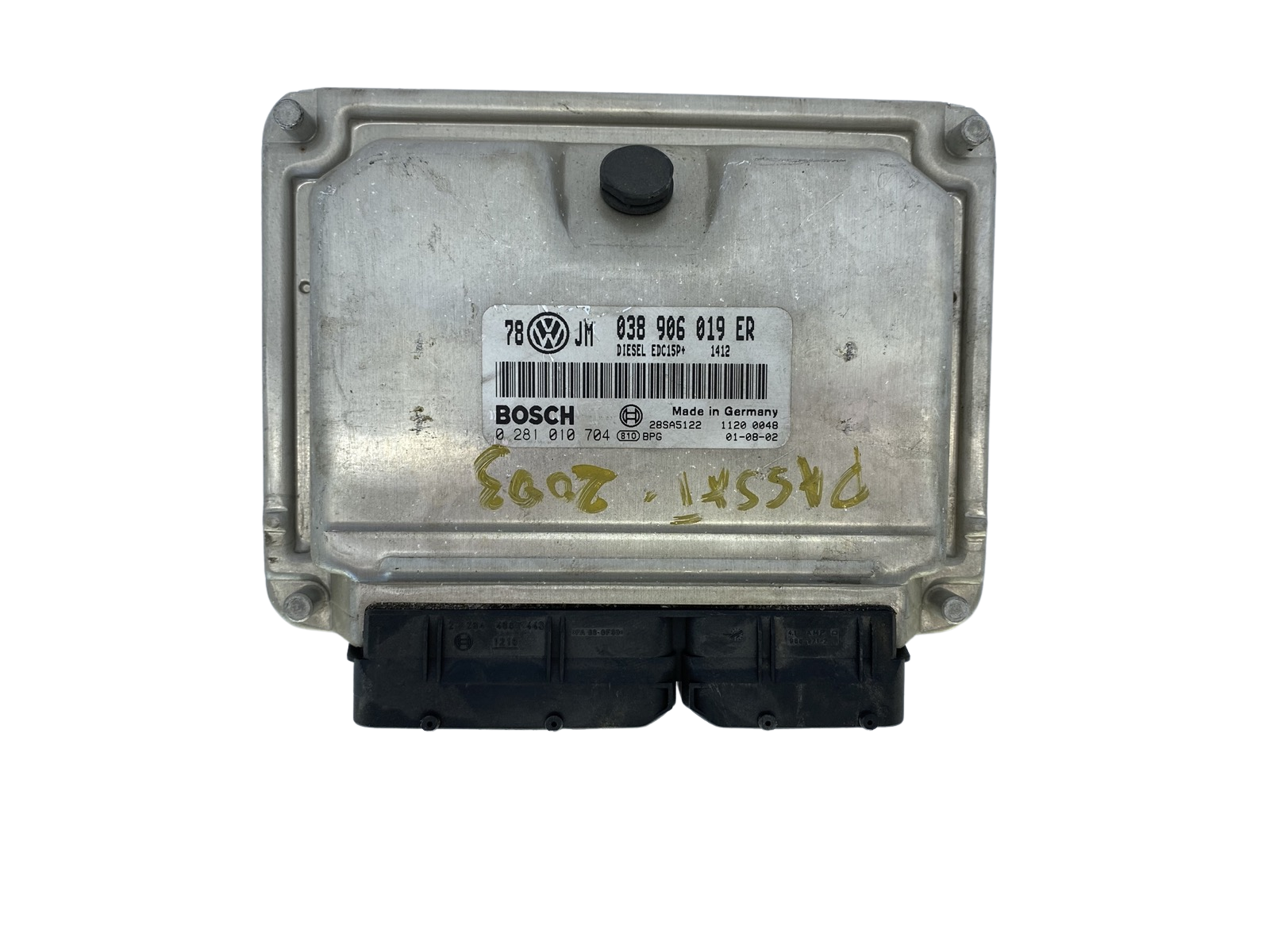 Ohjausyksikkö 038906019ER 0281010704 Volkswagen Bosch 52509 main product photo