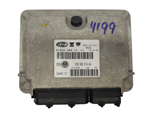 Moottorin Ohjausyksikkö VW 036906014AA 6160034613 Magneti Marelli 19133 main product photo