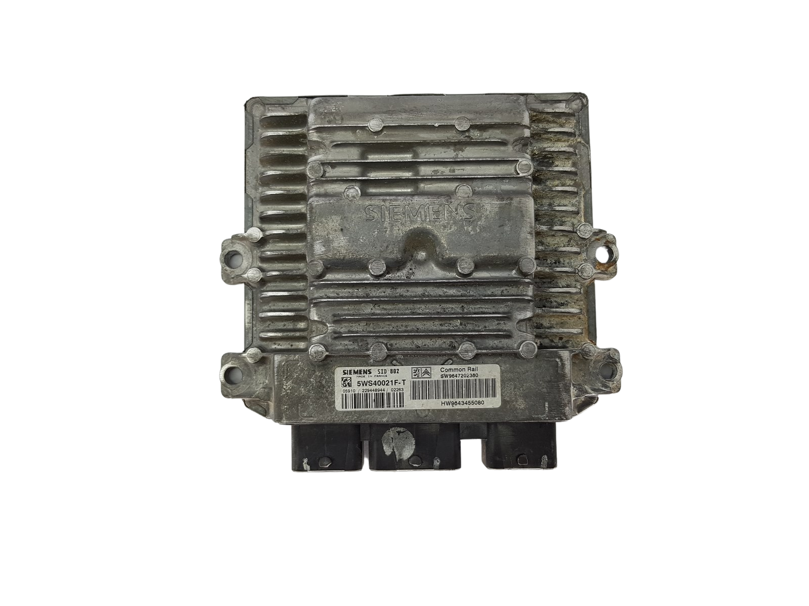 Ohjausyksikkö 9647202380 9643455080 5WS40021F-T PSA Siemens 18611 main product photo