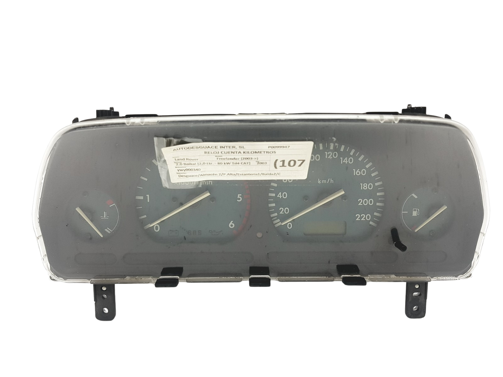 Kierroslukumittari Land Rover Freelander LR-0008-003 54660 main product photo