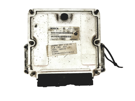 Ohjausyksikkö 0281011281 P04727770AD Chrysler Bosch 17728 main product photo