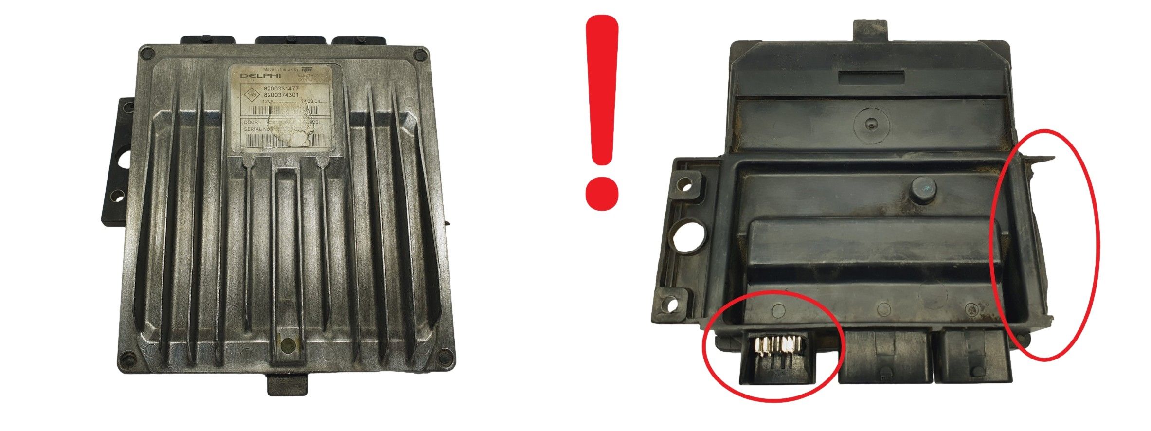 Ohjausyksikkö 8200374301 8200331477 R0410C122B Renault Delphi 68236 main product photo