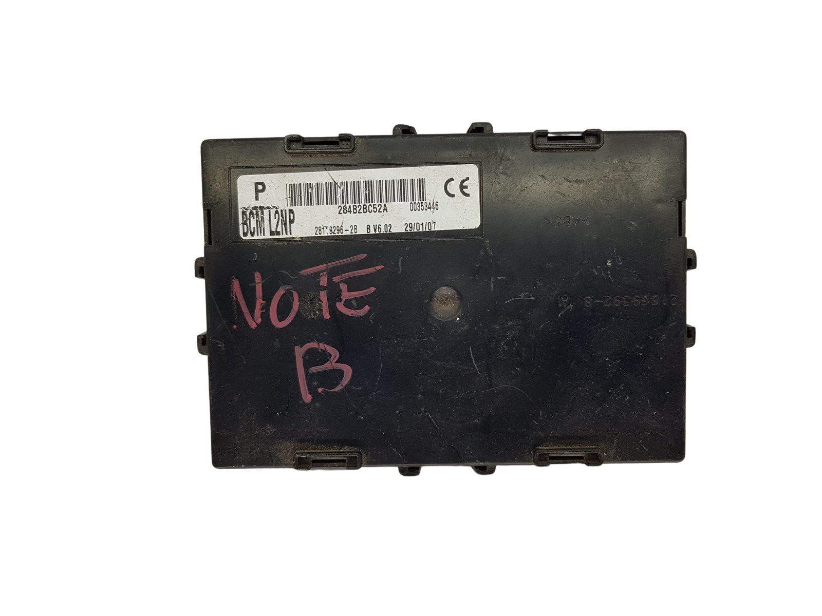 Ohjausyksikkö BCM L2NP 28119296-2B 284B2BC52A Nissan Johnson Controls 18269 main product photo