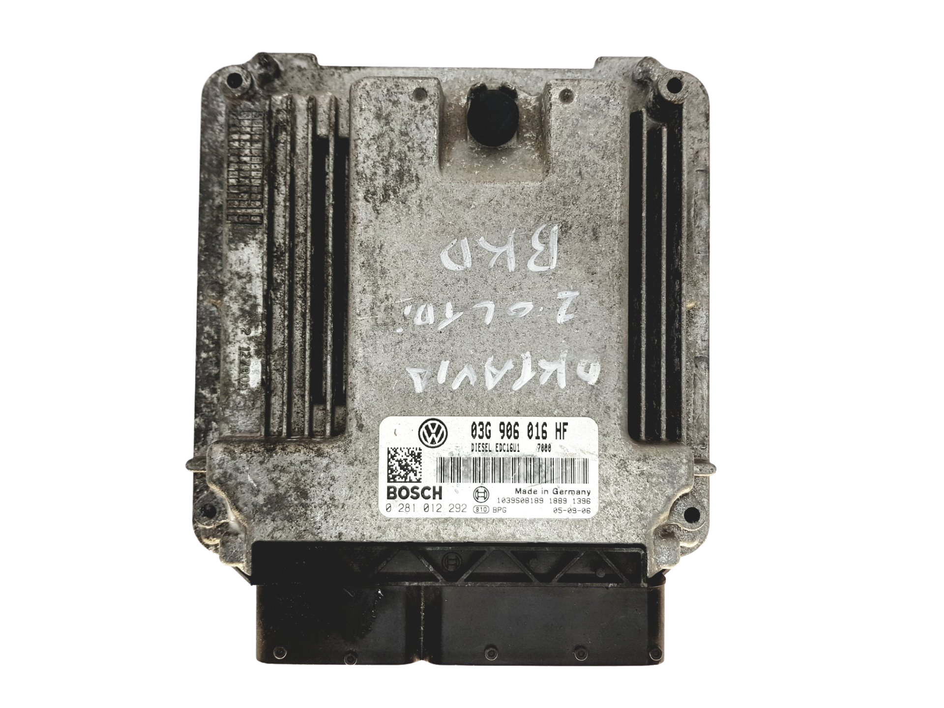 Ohjausyksikkö 03G906016HF 0281012292 VW Bosch main product photo