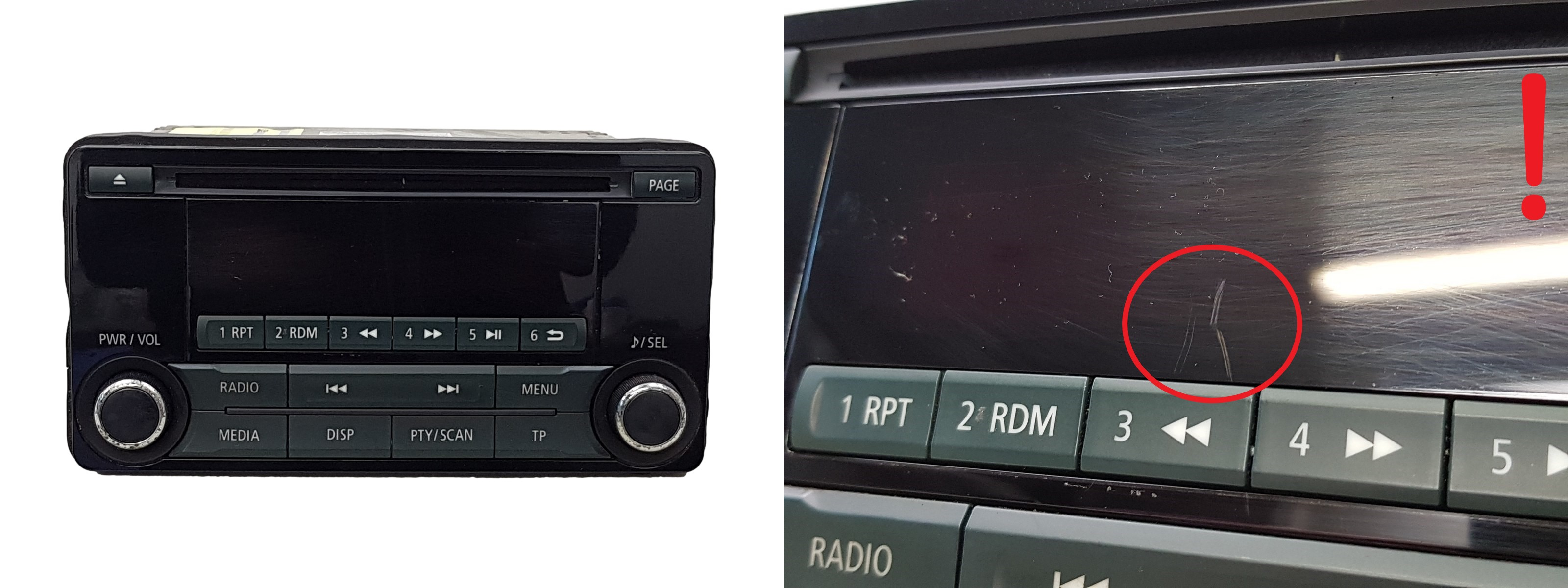 Radio-CD-soitin Mitsubishi Outlander 8701A626 34U626D 1212 main product photo