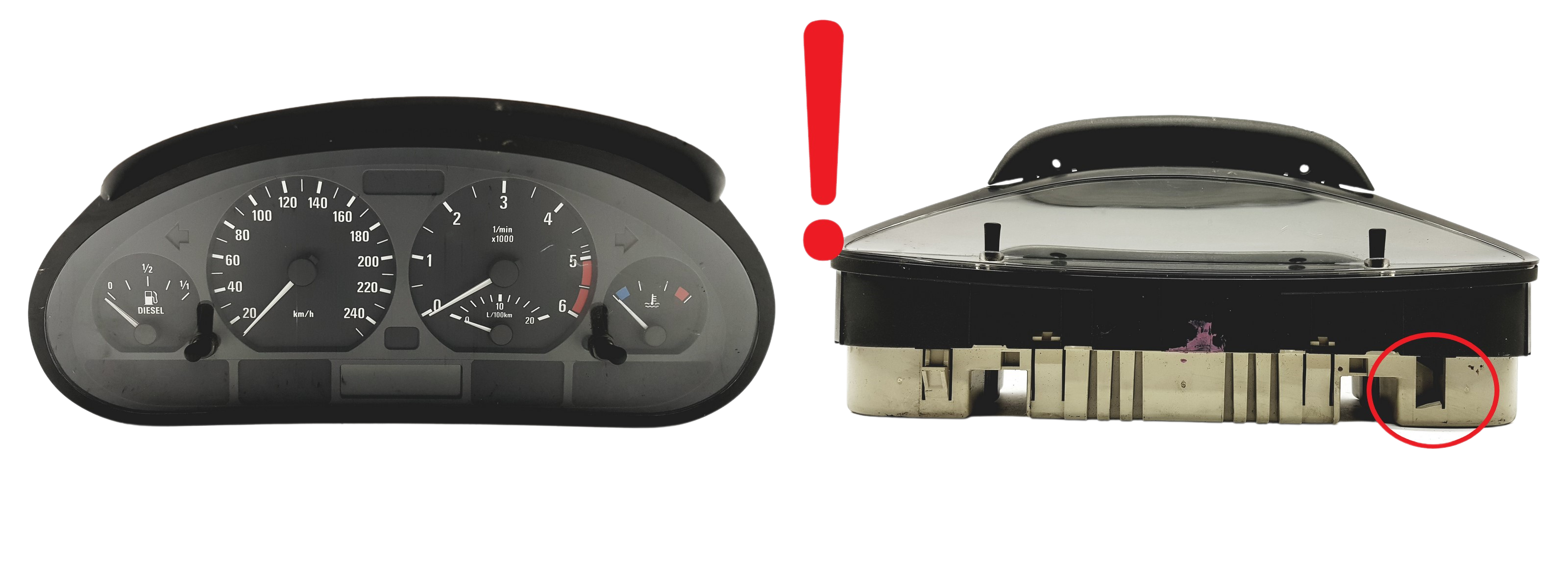 Nopeusmittari BMW 3 E46 6211 4117708 0263639160 59532 main product photo