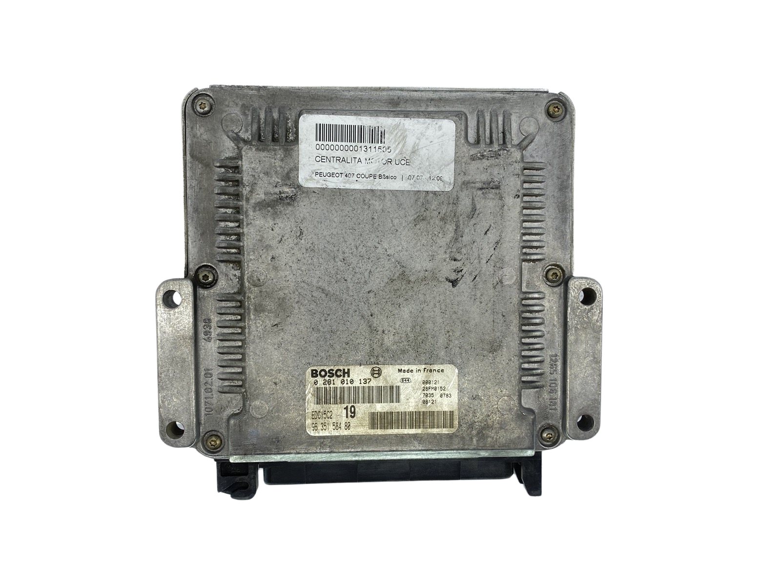 Ohjausyksikkö 0281010137 9635158480 28FM0152 PSA Bosch 63481 main product photo