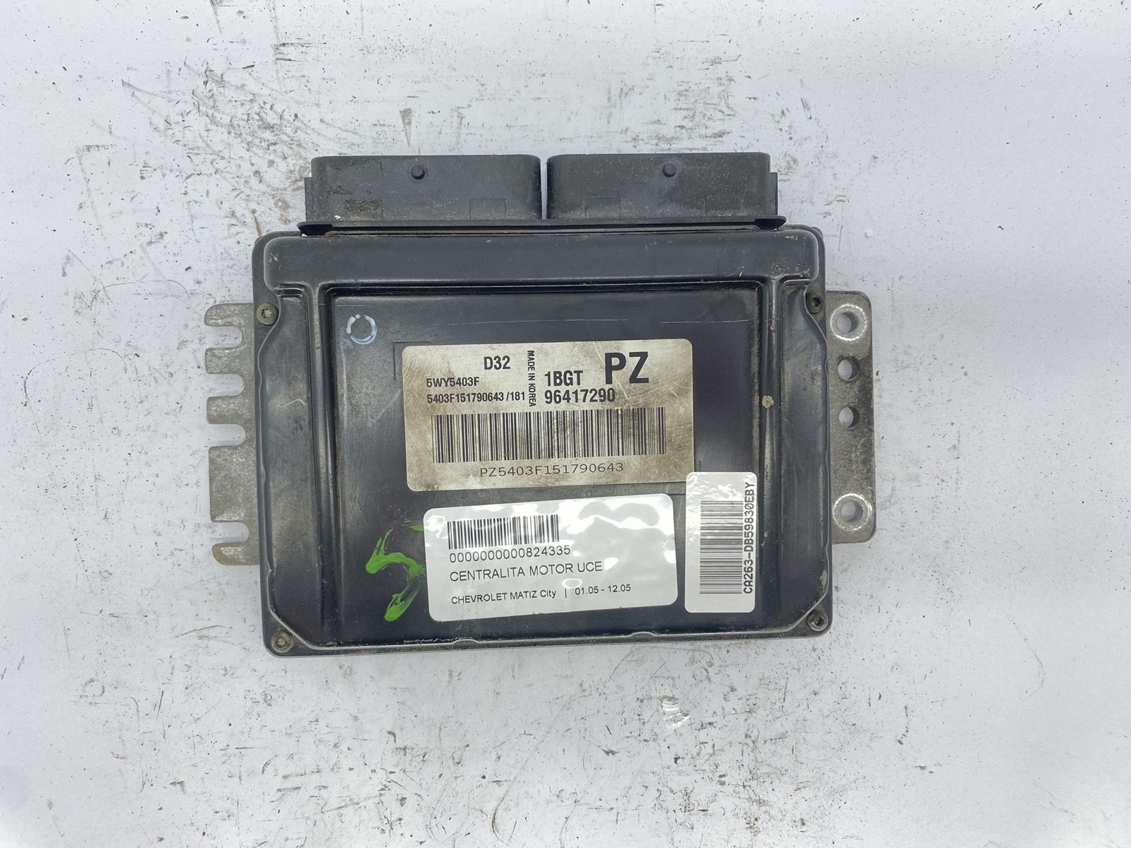 Ohjausyksikkö 96417290 5WY5403F D32 1BGT Chevrolet 59830 main product photo