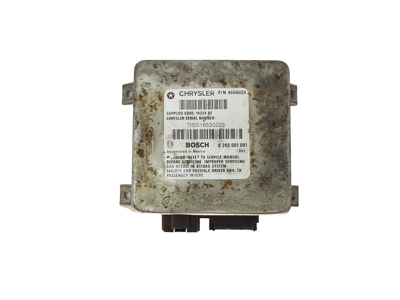 Ohjausyksikkö 0285001081 4688025 Chrysler Bosch 17982 main product photo