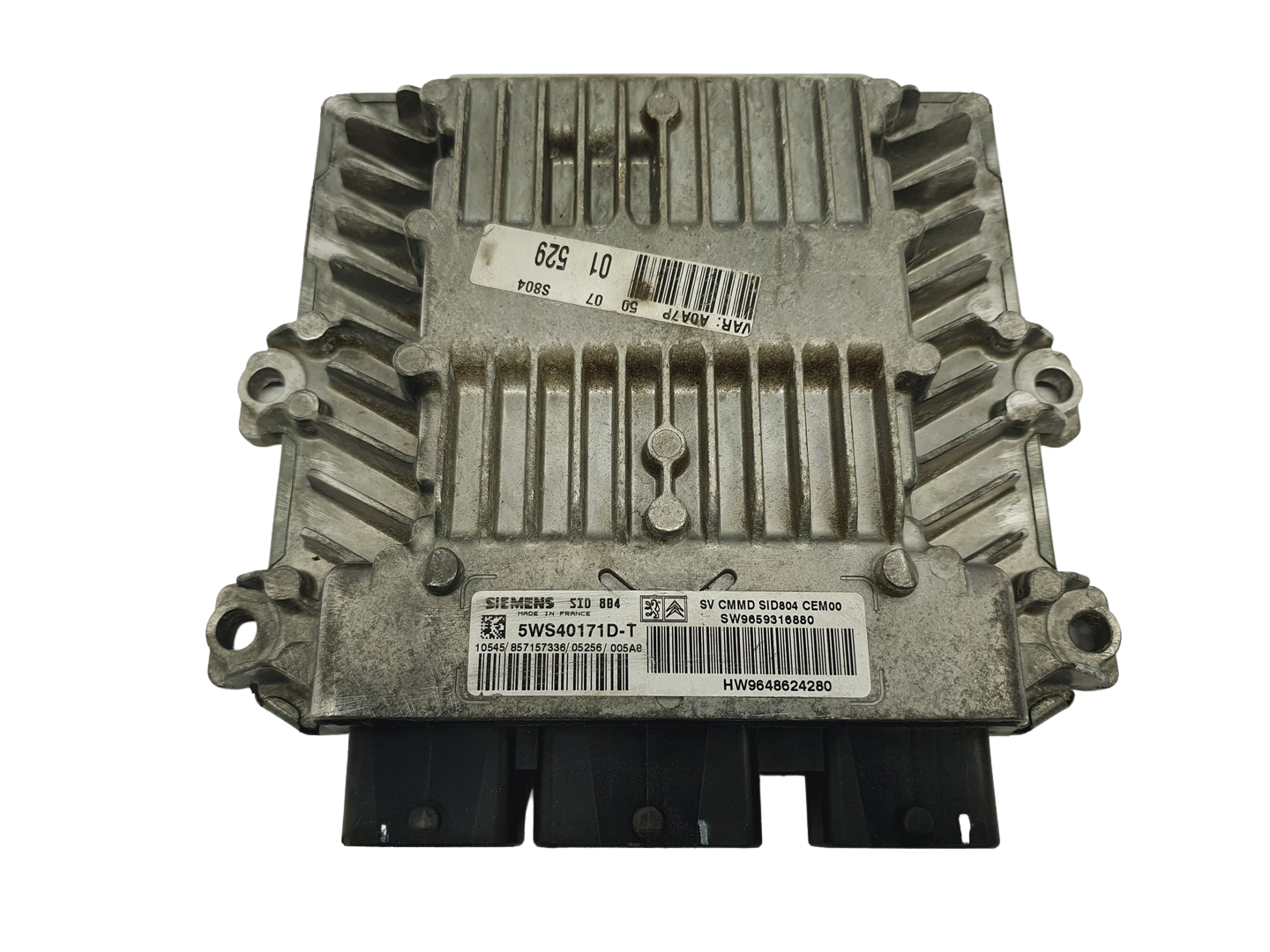 Ohjausyksikkö 9648624280 9659316880 5WS40171D-T PSA Siemens main product photo