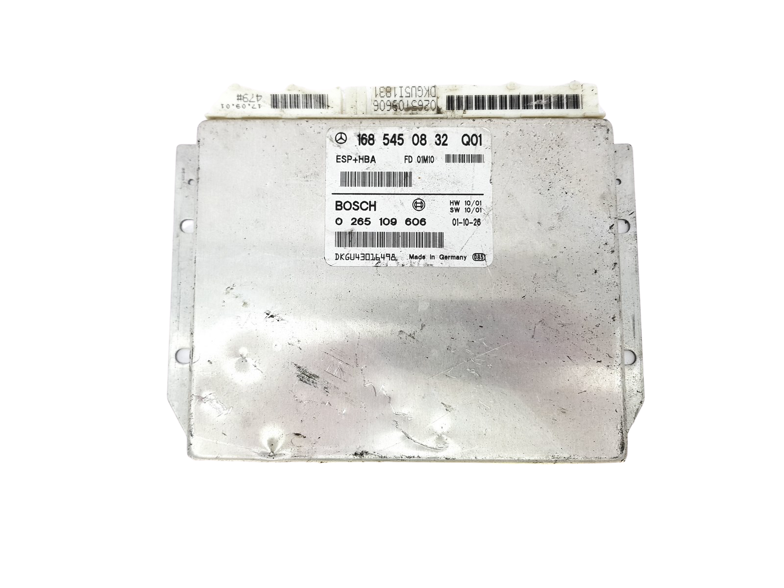 Ohjausyksikkö ESP 1685450832 0265109606 Mercedes Bosch 27801 main product photo