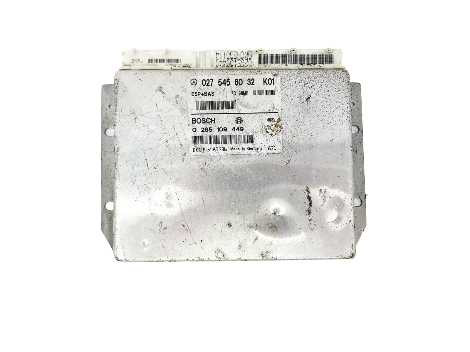 Ohjausyksikkö ESP Mercedes 0275456032 0265109449 Bosch 27810 main product photo